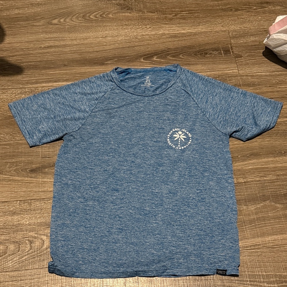 Heather Blue Men's Short Sleeve Tee